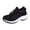 Dark Purple, variant on Orthopedic Sneakers Breathable Women Walking Shoes Slip on Trainers Comfortable Casual Ladies Thick Bottom Athletic Shoe Blue Size 5.5