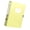 Yellow, variant on Large Capacity Document Filling Box Waterproof Document Organiser File Storage Box For School 23.2x31.6x3.5cm