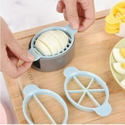 XEOVHV Egg Slicer, Egg Slicer for Hard Boiled Eggs Heavy Duty, Egg Cutter with Stainless Steel Wires Kitchen Accessories Multifunc
