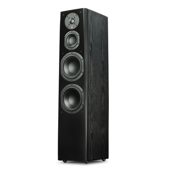 SVS Prime Tower, Reference Tower Speaker, 1" Aluminum Tweeter, 4.5" Midrange, Dual 6.5" Woofers - Black Ash (single speaker)
