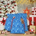 thumbnail image 5 of Fuzoiu Cute Shark Print Christmas Gift Bag,Burlap Gift Bag with Drawstring Closure & Hang Tag,Perfect for Holidays, Birthdays, and Special Occasions-Small, 5 of 7