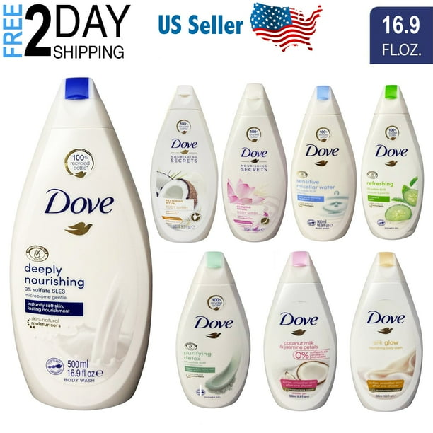 Dove Body Wash Refreshing 16.9 fl oz