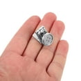 thumbnail image 6 of Pawsdot Metal Buttons Rectangular 5Pcs Minimalist Design Mens Suspenders Accessories, 6 of 7