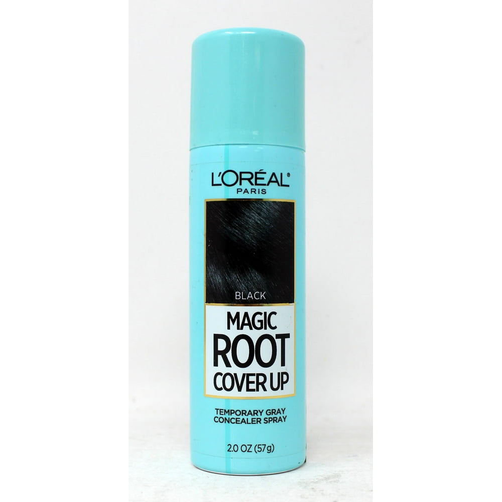 L'Oreal Paris Magic Root Cover Up Concealer Spray Black 2oz Walmart
