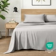 thumbnail image 2 of Ivy Union Microfiber Sheet Set - 3-Pieces - Breathable - Deep Pocket, Twin, Light Gray, 2 of 10