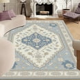 thumbnail image 2 of 6'x9' big carpet for bedroom large carpet for bedroom bedroom area rug bohemian area rug octagon area rug, 2 of 10