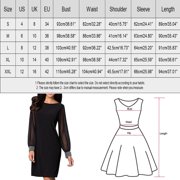 Evening Gowns for Women formal Midi Dresses for Women Shiny Mesh Stitching Glamorous Black V Neck Mini Dress Long Sleeve Mesh Body Slim Dress