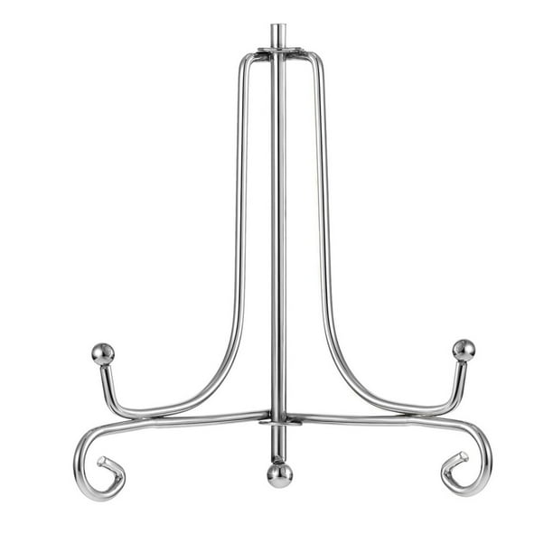 Iron Art Plate Holder Desktop Dish Bracket Display Rack Plate Display