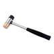 thumbnail image 4 of MARTILLO DE TRASTE DE LATÓN Cabeza de 7/8" de diámetro Mango de madera de luthier para trastear guitarra Negro, 4 of 9