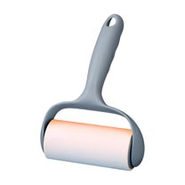 Hgallory Household Sticky Lint Roller for Cat Dog Hair & Dust, Portable Handheld Lint Remover with Handle for Sofa, Clothes, Blanket, Home Supplies Pet Hair Remover for Daily Use, 1PC, Green