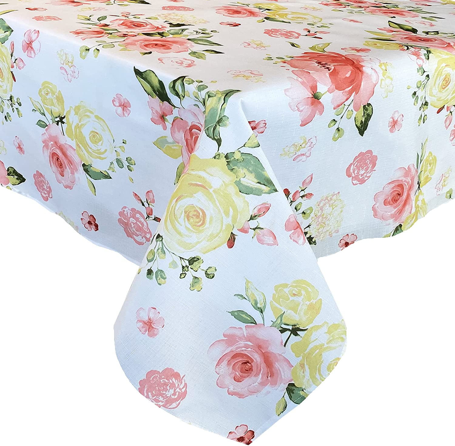 Newbridge Marie Shabby Chic Easter Rose Fabric Tablecloth