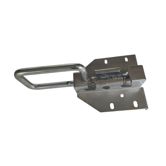 Cerradura de puerta de garaje industrial, pestillo deslizante de puerta, cerradura lateral de hierro galvanizado para vinilo 235 cm x 122 cm