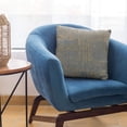 thumbnail image 6 of Plutus 18" x 18" Lux Abstract Luxury Throw Pillow in Blue, 6 of 9