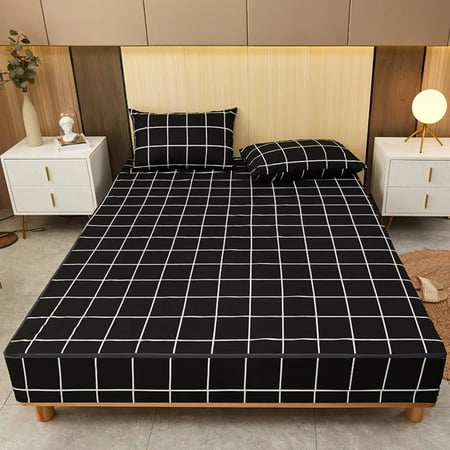 

Breathable Waterproof Mattress Protector Pad Inclusive With Zipper Six-Sided Removable Bedspreads