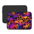 thumbnail image 3 of Bingfone Skull Laptop Sleeve Case 13 Inch, 360° Protective Computer Carrying Bag, 3 of 9