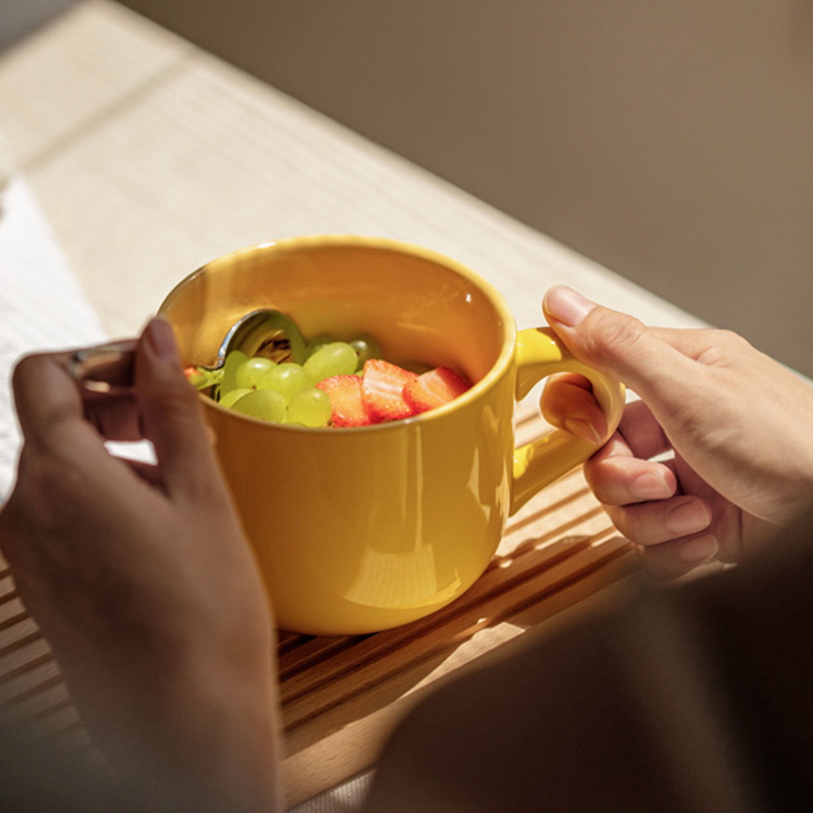 650ml Ceramic Solid Color Mug,Porcelain Tea Cup,Cup With Handle For Tea Espresso Latte