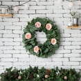 thumbnail image 7 of Pklyzj 1Pcs Eucalyptus Wreath Faux Kitchen Cabinet Wreaths Artificial Greenery Wreath Farmhouse Wreath for Door Wall Window Decor, 15.7Inch, 7 of 7