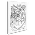 thumbnail image 2 of Trademark Fine Art "Enchanted Gardens 1" Canvas Art by KCDoodleArt, 2 of 3