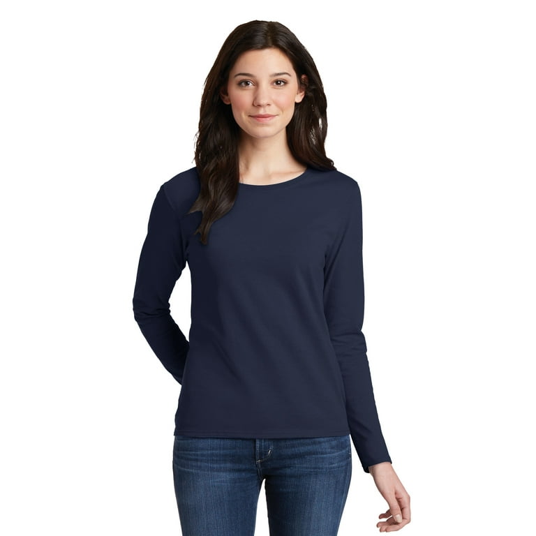 womens long sleeve shirts walmart