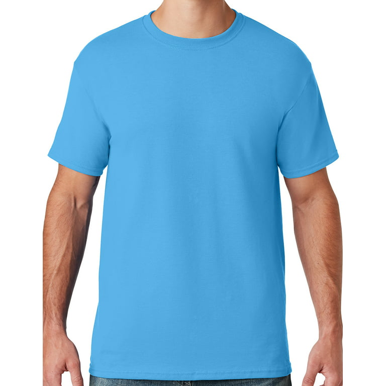 Grøn baggrund Livlig vandrerhjemmet Mens Moisture-Wicking Cotton/Poly T-shirt, 4XL Aqua Blue - Walmart.com