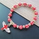 thumbnail image 3 of Pulsera de Cuentas para Mujer, Pulsera Elástica de Cuentas Blancas, Pulsera con Alas, Joyería Curativa, Regalos para Adolescentes y Niñas., 3 of 3