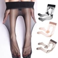 thumbnail image 5 of Hobeauty Silky Smooth Stockings Silky Smooth Durable Stockings Ultra-thin Seamless Pantyhose for Elegant Style, 5 of 8
