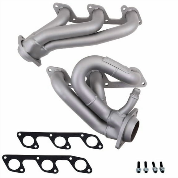 BBK Performance 4010 1-5/8 Tuned Shorty Headers Titanium Ceramic Coated Fits select: 2005-2010 FORD MUSTANG