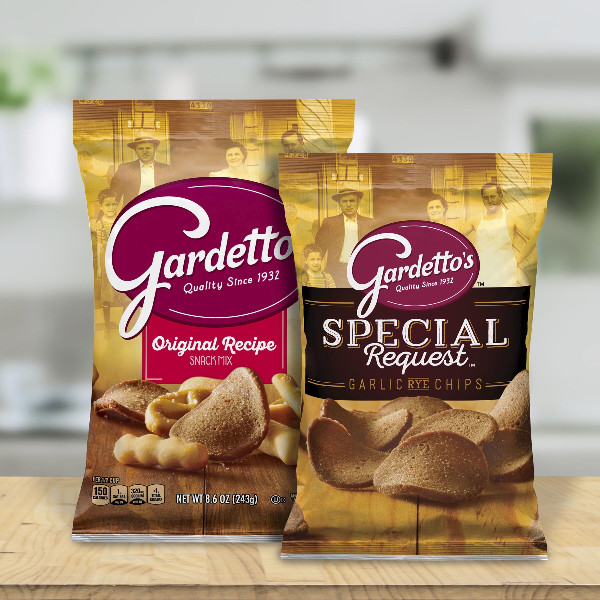 GARDETTO'S GENERAL MILLS-Gardetto's(TM) Snack Mix Garlic