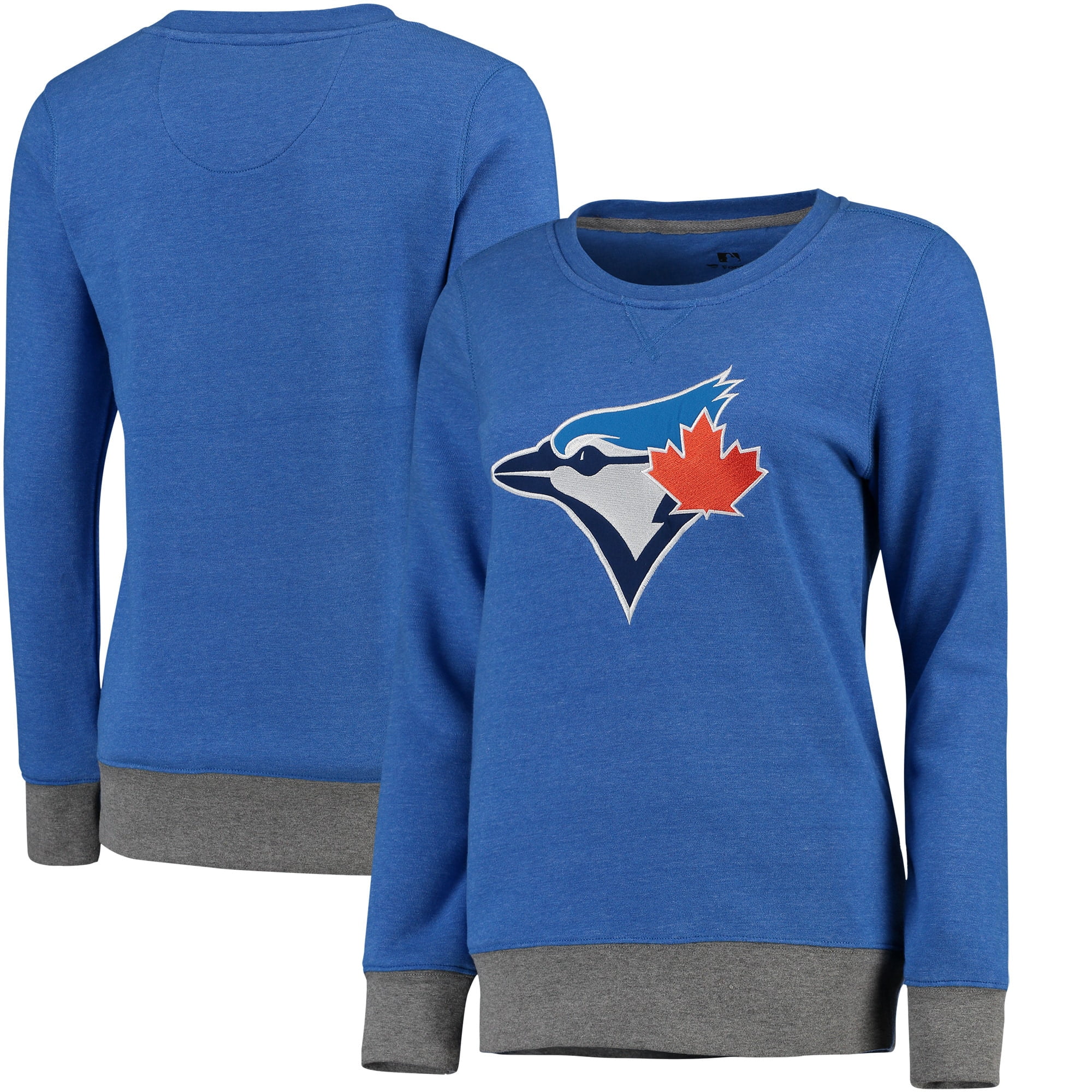 Toronto Blue Jays Women's Horizon Pullover Sweatshirt Royal