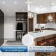 thumbnail image 4 of 10 Pack 5W LED Recessed Spotlights, IP44 Waterproof, 98mm, Neutral White 4000K, 450lm, Ultra Thin 25mm, Ceiling Lights Compatible with 70-88mm Hole, 4 of 5