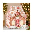 thumbnail image 6 of Kurt S. Adler Battery-Operated LED Light and Timer Gingerbread House, 13-Inch, Brown, 6 of 6