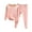 Pink, variant on Baby Boys Girls Pajama Set Kids Toddler Snug fit Basic Flock Sleepwear pjs for Daily 18 Months-10 Years