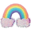 Party City Rainbow and Clouds Pinata, 16 1/2" x 21 1/2" x 3"