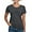 Dark Heather, variant on CafePress - Delta Sigma Phi Black Stacked Logo T Shirt - Womens Tri-blend T-Shirt