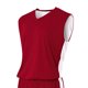 thumbnail image 1 of Camiseta de tirantes reversible para adultos con control de la humedad CARDINAL/ WHITE XL A4 N2320, 1 of 1