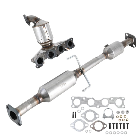 For Hyundai Sonata 2.4L 2011-2014 2015 Manifold & Rear Catalytic Converters EPA