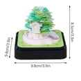 thumbnail image 2 of Fiudx Escultura de Papel para Escritorio, Diseño Tridimensional de Casa En El Árbol, Función de Calendario Interactivo, Decoración Única para El Escritorio, Arte Atemporal, para Revelar Recuerdos, So, 2 of 7