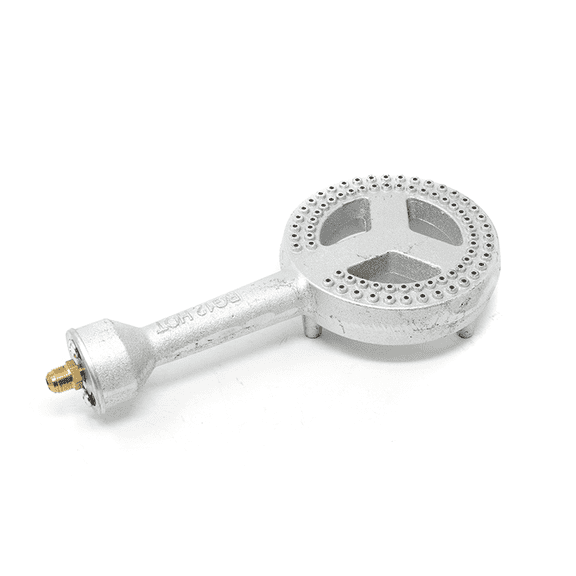 Gas ONE High Pressure Cast-Iron Burner Head with Brass Fitting Orifice