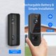 thumbnail image 4 of Wireless Doorbell With 720p Hd Camera, Wifi Video, Night Vision, Two-way Communication, Cloud-speiche, 4 of 4