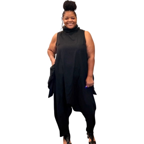 Women's Plus Size Convertible Dress/ Jumpsuit