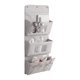thumbnail image 1 of Bolsa de almacenamiento montada en la pared Multicapa Oxford Cloth Organizador lavable para Home Kitchen Bedroom Bathroom Sundries Toy - Gris, 1 of 3