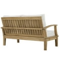 thumbnail image 5 of Modern Contemporary 7 Pcs Outdoor Patio Teak Sofa Set, White Wood, 5 of 8