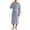 01-Blue397, variant on Hooded Knee-Length Bath Robe for Men Tassel-Hem Short Sleeve Striped Summer Pool Beach Poncho