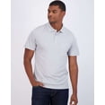 thumbnail image 3 of Real Essentials 3 Pack: Mens Short Sleeve Dry-Fit Collared Polo Shirt With Pocket - Active Casual (Available Big & Tall), 3 of 7