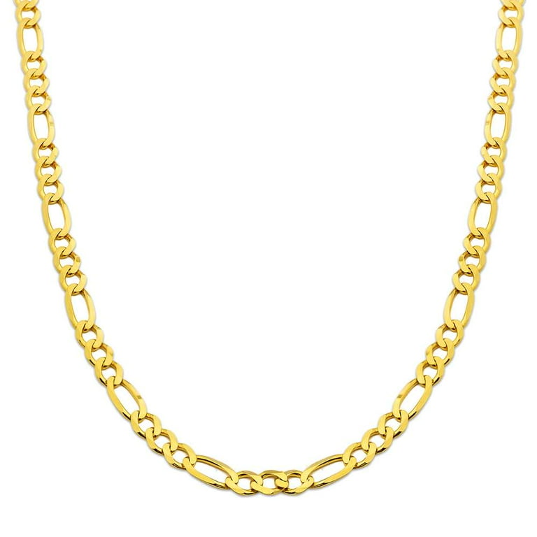 Solid figaro chain deals