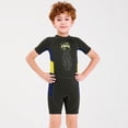 thumbnail image 3 of Soidarity Trajes de neopreno para niños de 2,5 MM, traje de buceo de una pieza, traje de neopreno de secado rápido, traje de baño para niños, buceo, Deportes acuáticos Gris L Soidarity OD003681-03, 3 of 6
