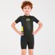 thumbnail image 3 of Soidarity Trajes de neopreno para niños de 2,5 MM, traje de buceo de una pieza, traje de neopreno de secado rápido, traje de baño para niños, buceo, Deportes acuáticos Gris M Soidarity OD003681-02, 3 of 6