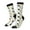 3 Black, variant on Cute Elephant Print Adult Socks for Men & Women,Calf Socks, Ankle Socks,Boots Socks,Breathable Casual Sock,Unisex Crew Socks