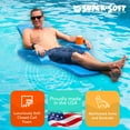 thumbnail image 5 of Open Box TRC Recreation Folding Baja II Lounger Portable Pool Float, Bronze, 5 of 8