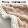 thumbnail image 5 of Fleece Blanket, Double-Sided Blanket, Soft Warm Cozy Throw Blanket for All Seasons, Lightweight Breathable Machine Washable Solid Color Velvet Design, 5 of 6
